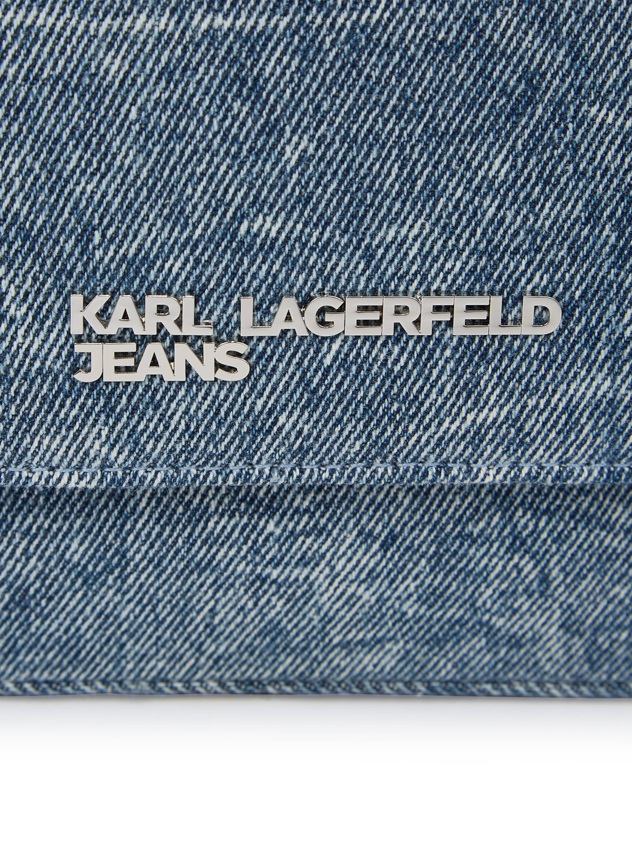 KARL LAGERFELD JEANS Olkalaukku värissä sininen