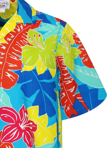 Pacific Legend Regular Fit Hemd 'Funky'‌‌‌ in Blau