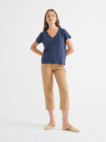 Thinking MU T-Shirt ' Clavel ' in Blau