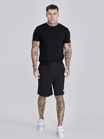 SikSilk Regular Broek in Zwart