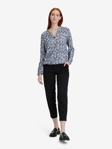 Betty & Co Schlupfbluse mit Print in Blau