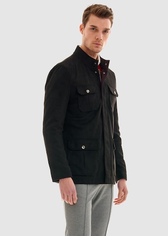 PIERRE CARDIN Between-Season Jacket in Black