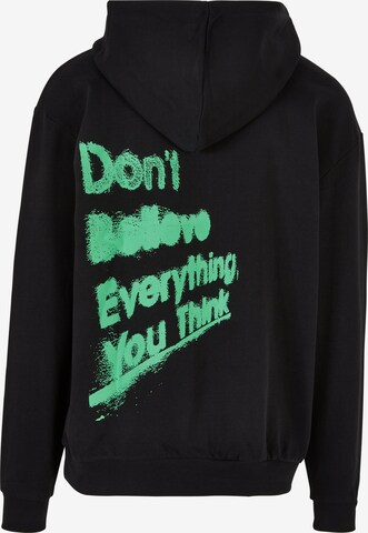9N1M SENSE Sweatshirt 'Don't Believe' in Zwart