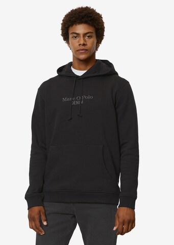 Marc O'Polo - Sweatshirt em preto: frente