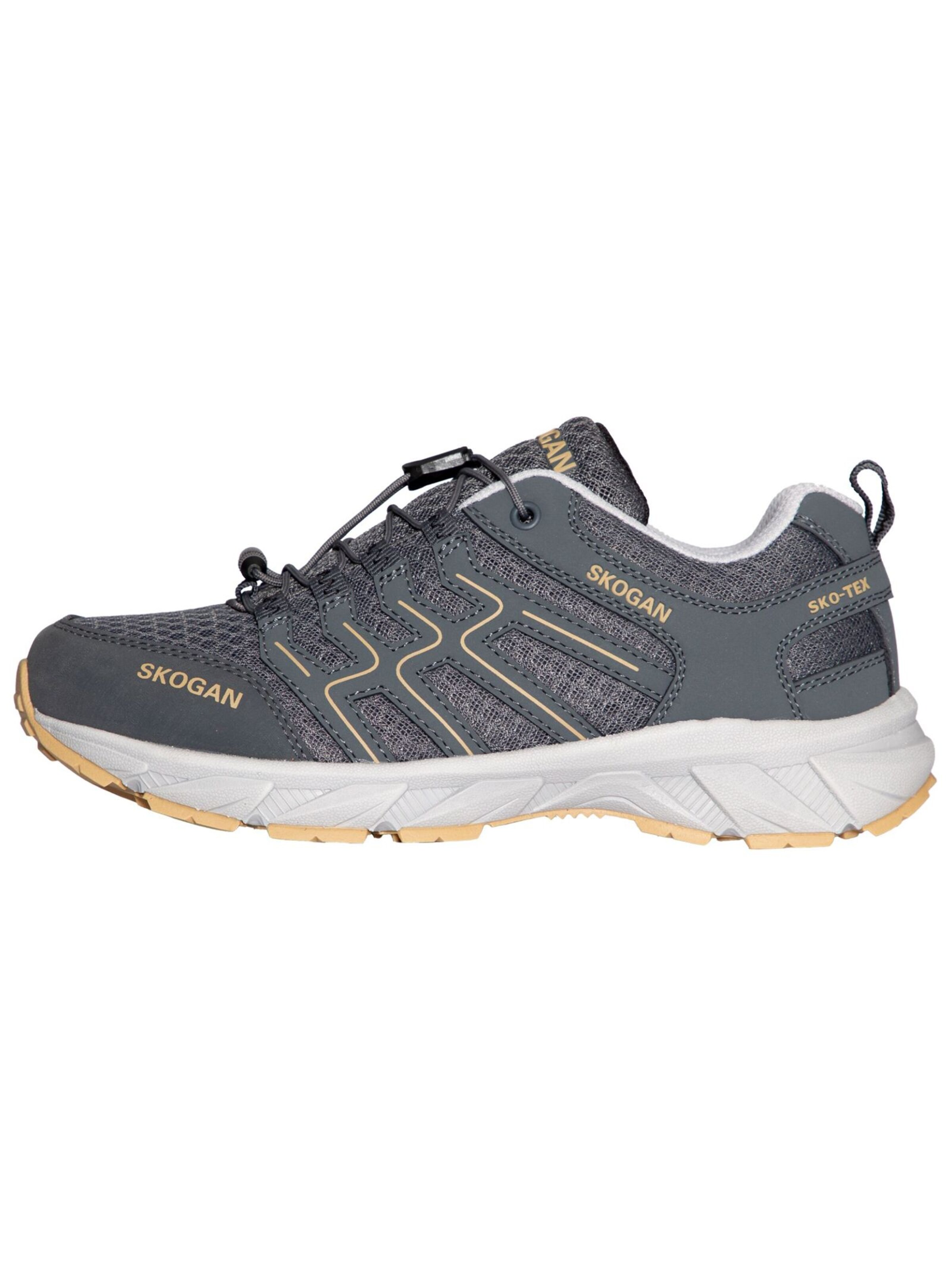 SKOGAN Low shoe in Grey: side