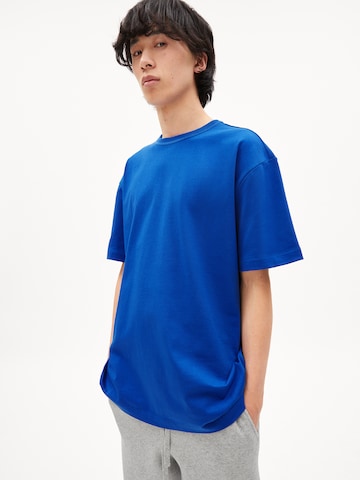 ARMEDANGELS Shirt 'AALEX SOLID' in Blue: front