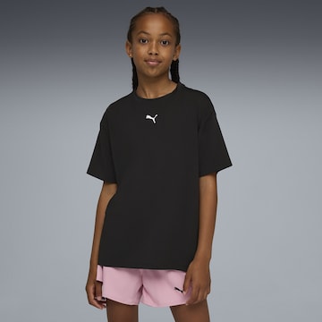 PUMA Funktionsshirt 'Train All Day Ess' in Schwarz: Vorderseite