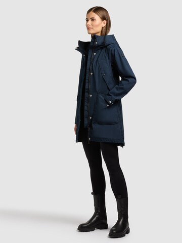 khujo Between-seasons coat 'Agev' in Blue