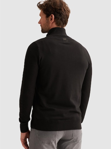 PME Legend - Jersey 'Pullover with half zipper' en negro