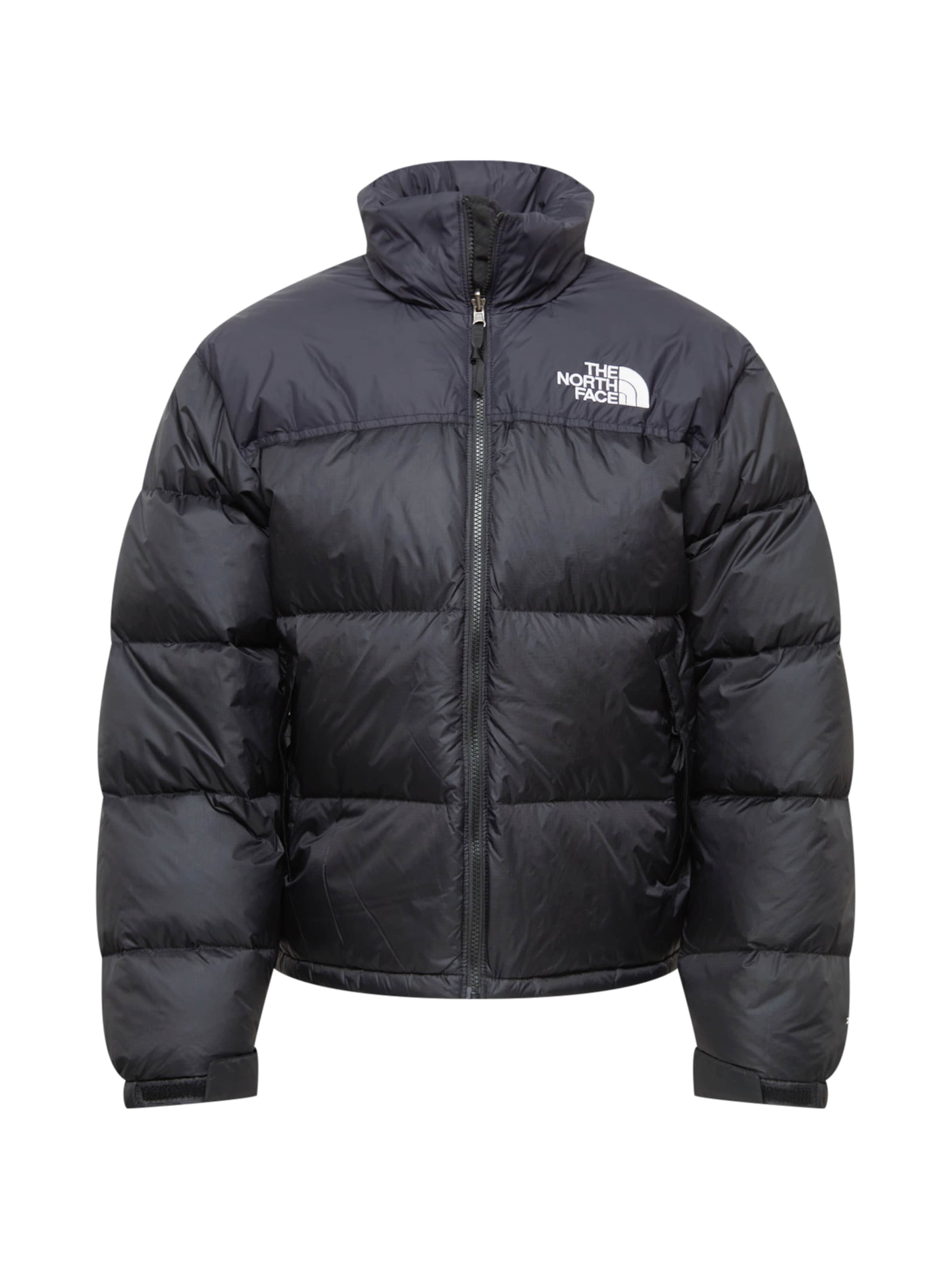 THE NORTH FACE Средняя посадка Зимняя куртка в Черный: спереди