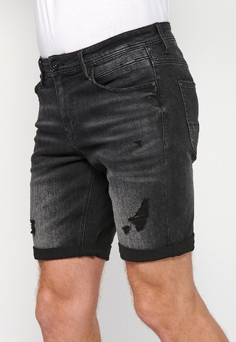 KOROSHI Regular Shorts in Schwarz