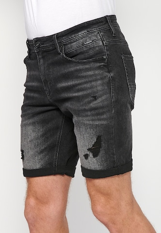 KOROSHI Regular Shorts in Schwarz