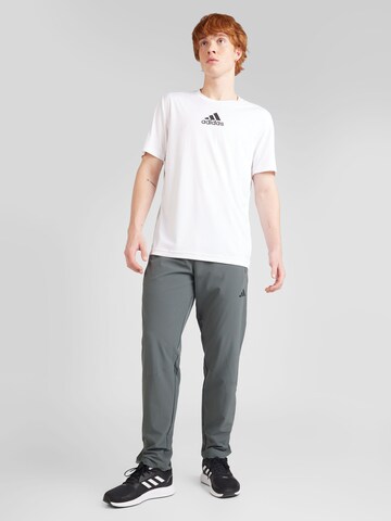 ADIDAS PERFORMANCE Regularen Športne hlače | siva barva