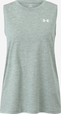 UNDER ARMOUR Top sportowy 'Twist' w kolorze zielony: przód