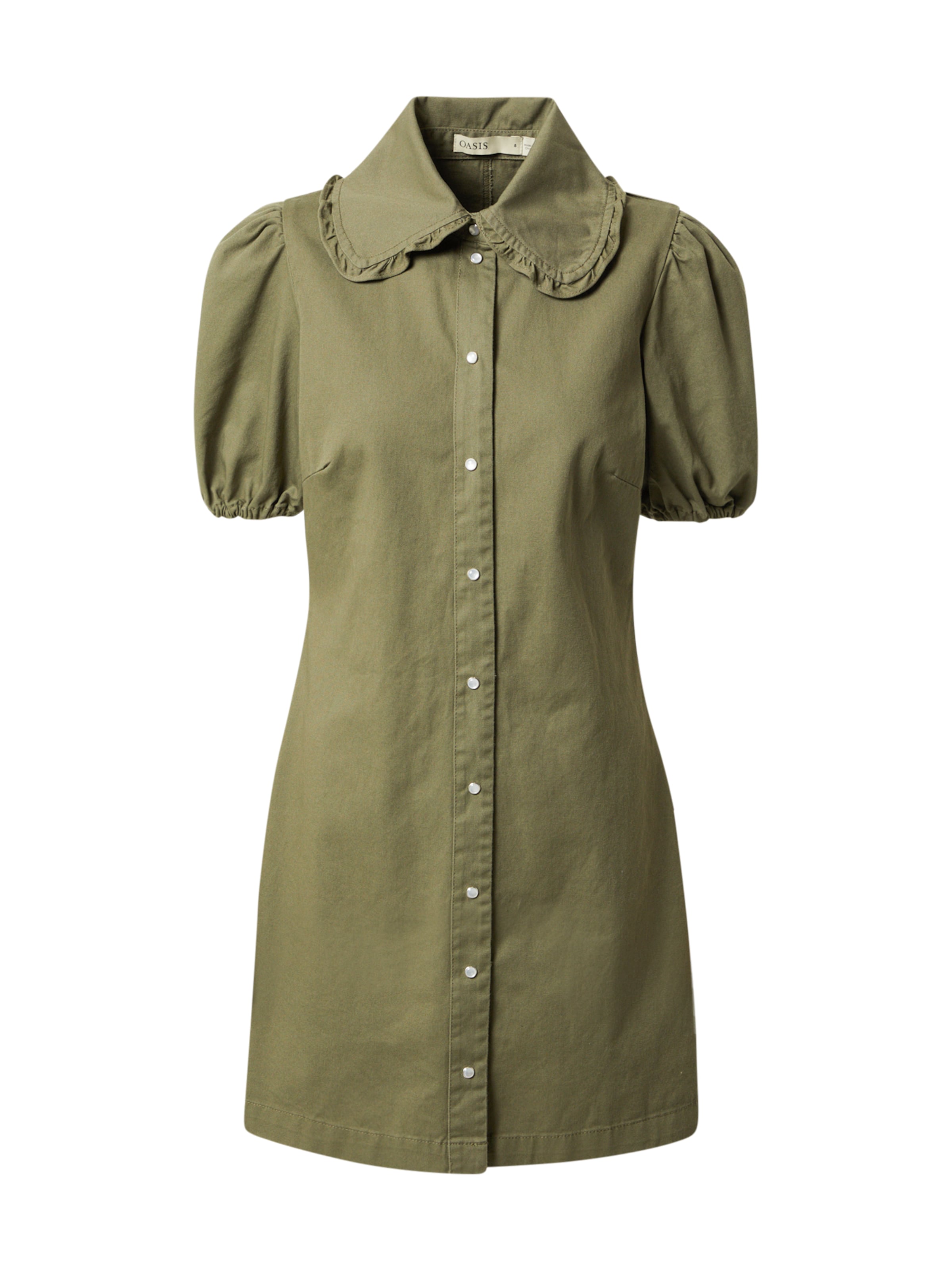 Oasis Μπλουζοφόρεμα σε πράσινο: μπροστά