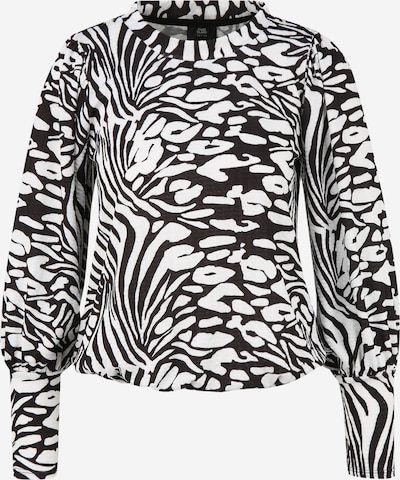 River Island Petite Camisa 'CAROLYN' em preto / branco, Vista do produto