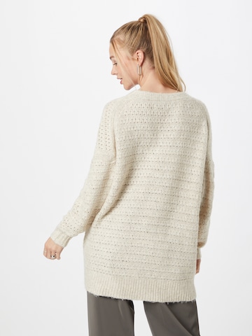 ONLY Knit Cardigan 'NEW CHUNKY' in Beige