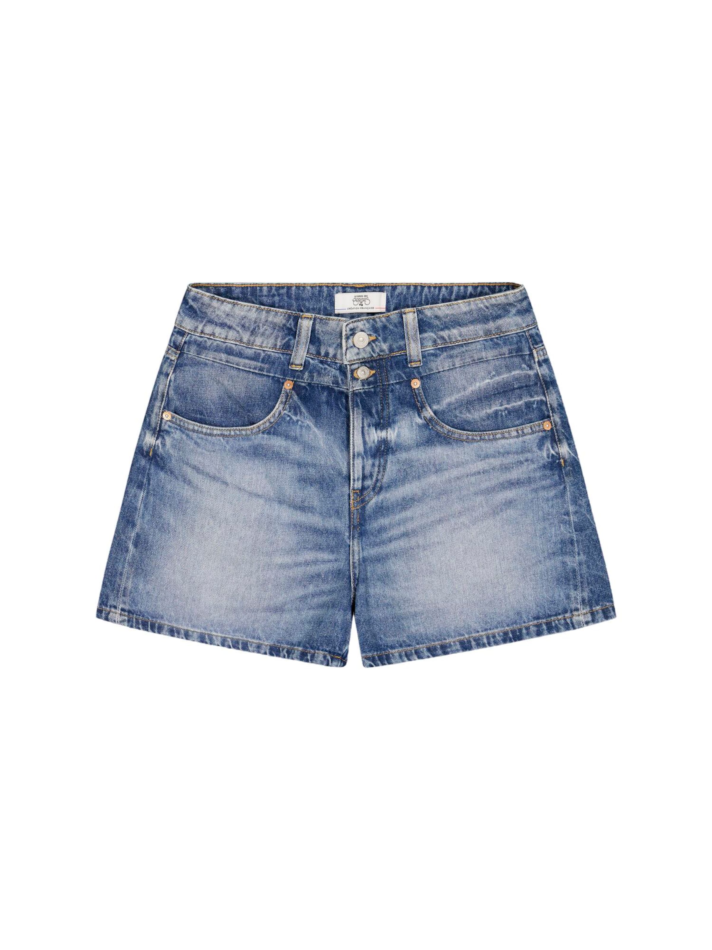Le Temps Des Cerises Regular Jeans in Blau: Vorderseite