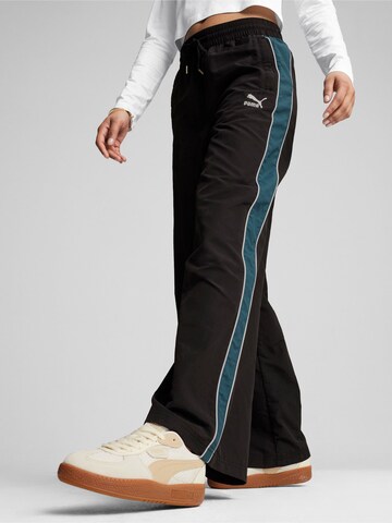 PUMA Loosefit Hose 'Play Paris' in Schwarz: Vorderseite