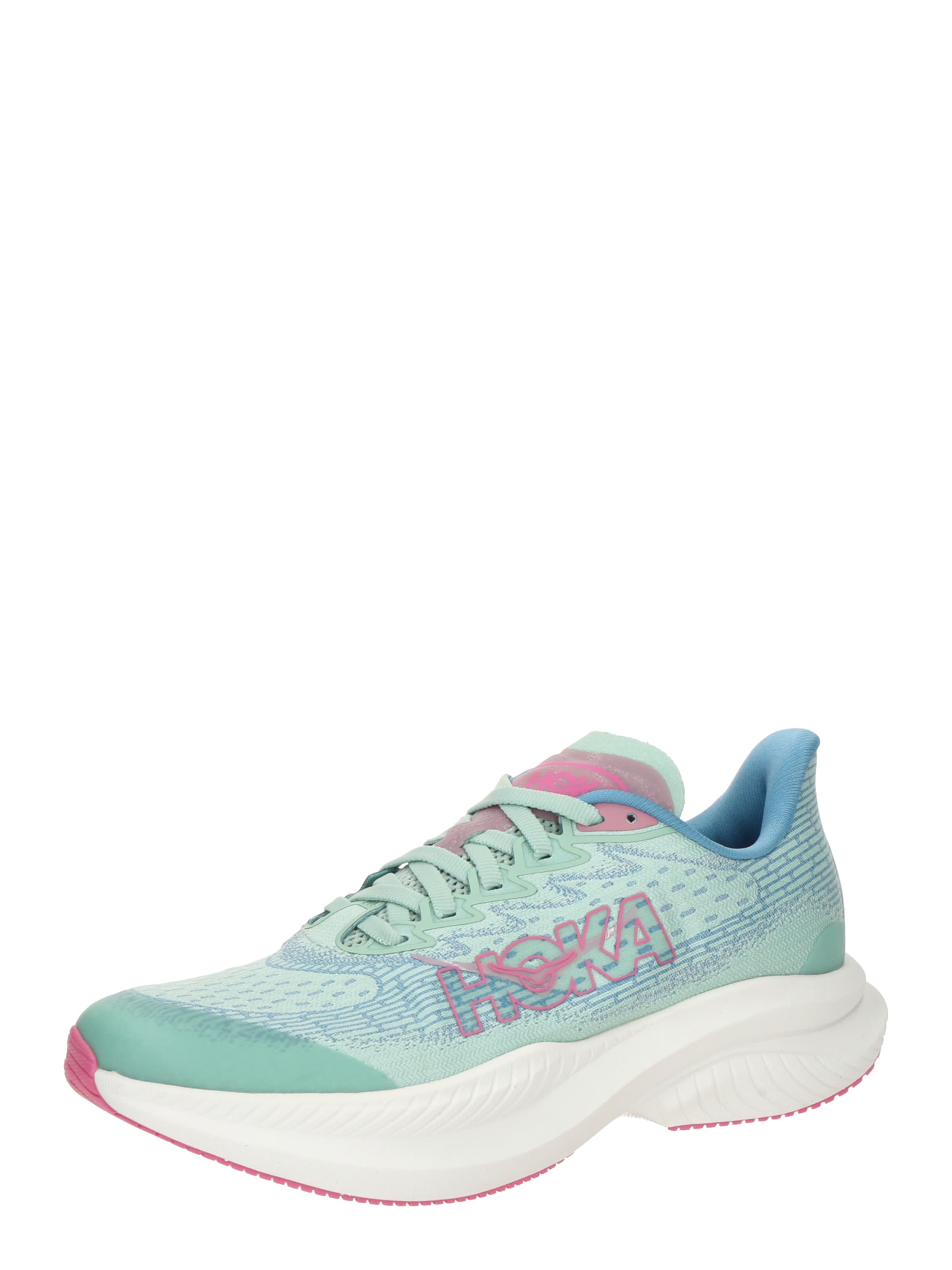 Pantofi sport 'MACH 6' de la HOKA pe verde: față