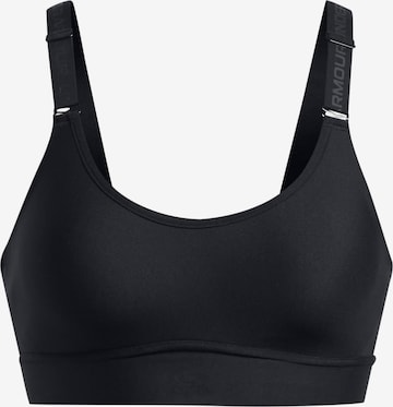 UNDER ARMOUR Bustier Sport bh 'Infinity 2.0' in Zwart: voorkant