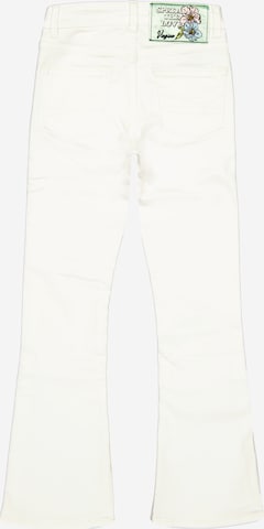 VINGINO Rozkloszowany krój Jeansy w kolorze biały