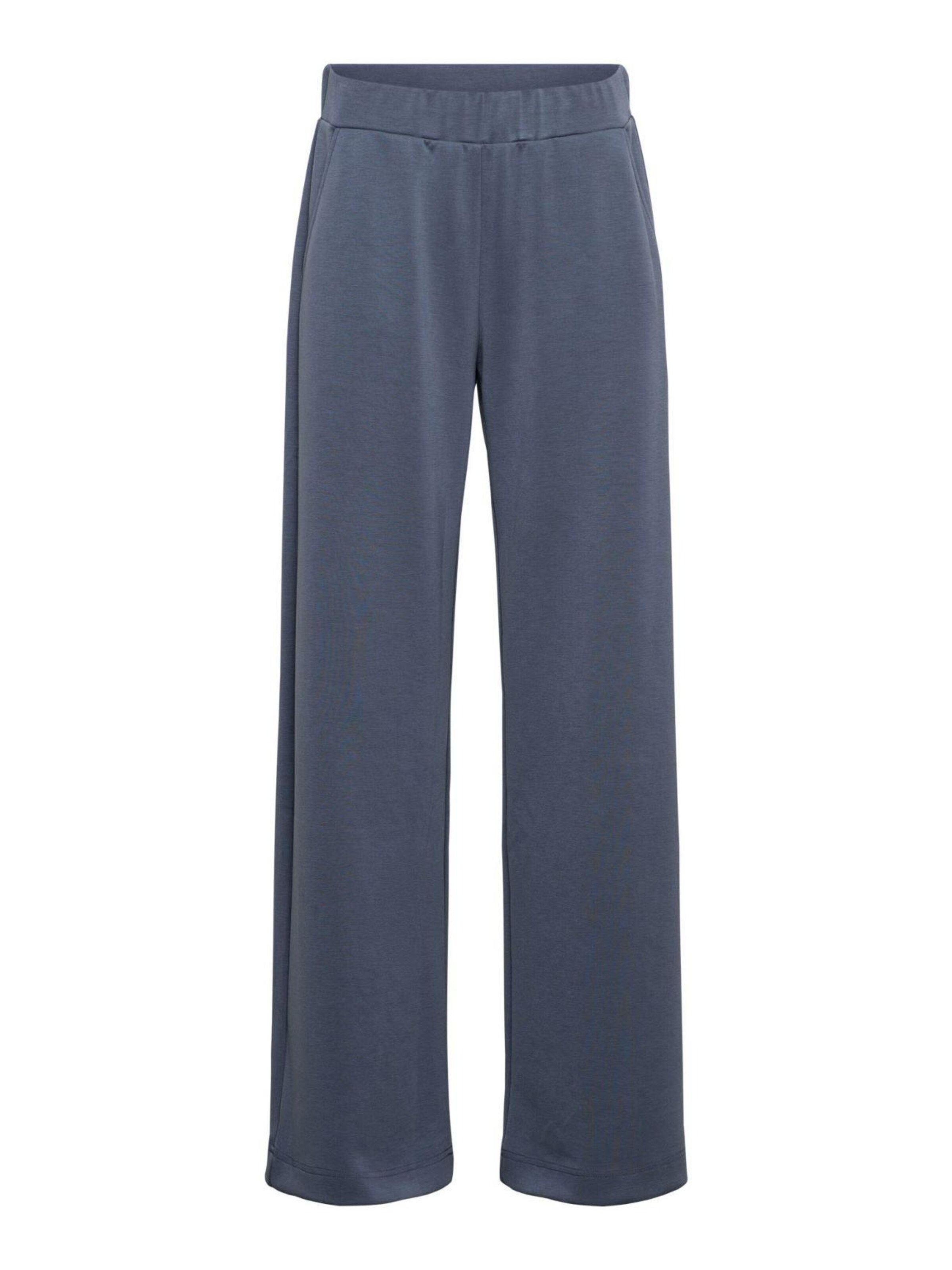 &co woman Regular Broek '&Co woman Dawn dark-slate' in Grijs: voorkant