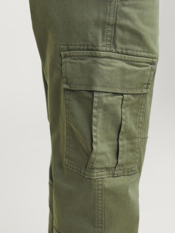 JACK & JONES MINI Regular Broek 'JJHarlow' in Groen
