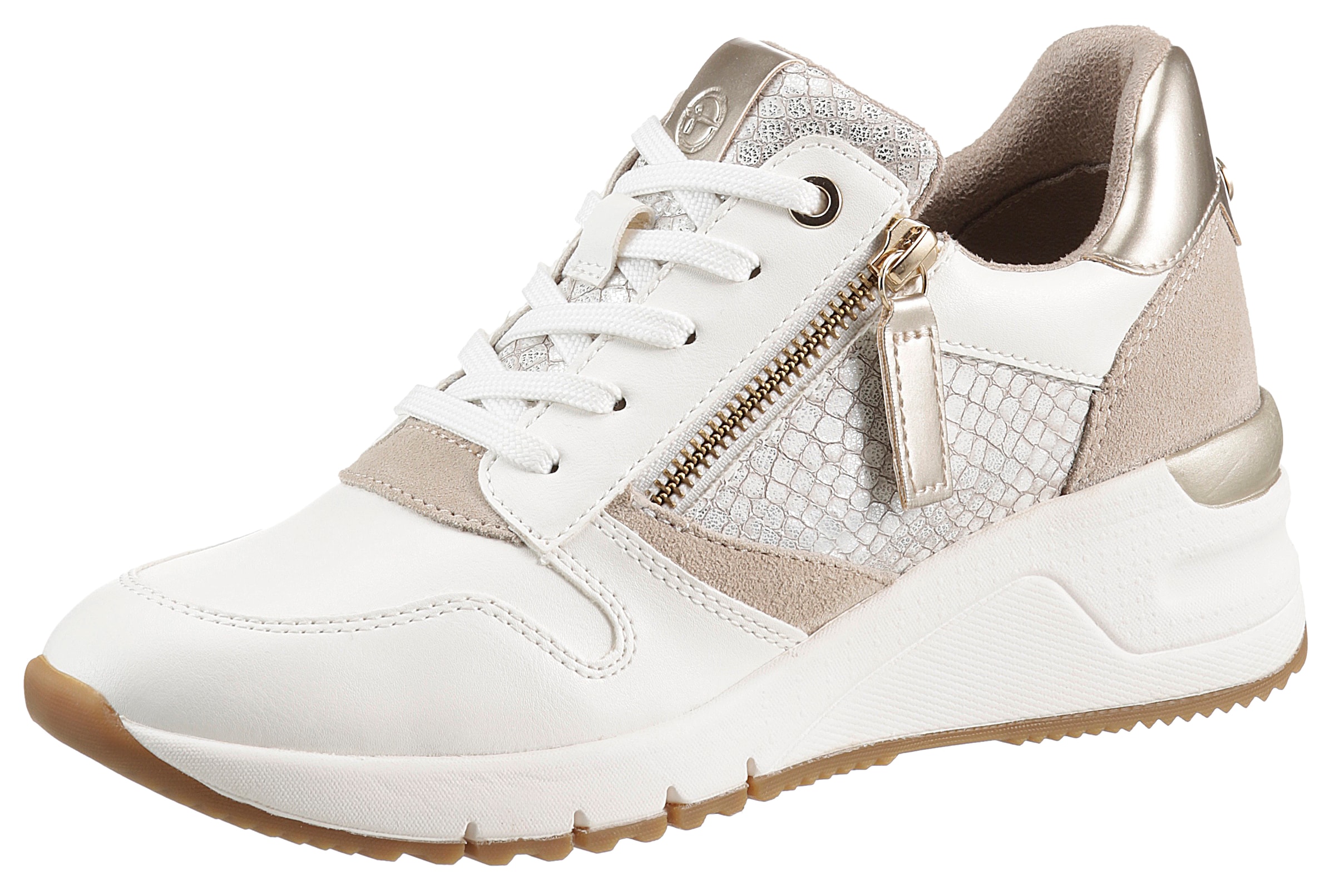 TAMARIS Sneakers laag in Wit | ABOUT YOU