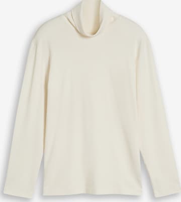 T-Shirt TOM TAILOR en beige : devant