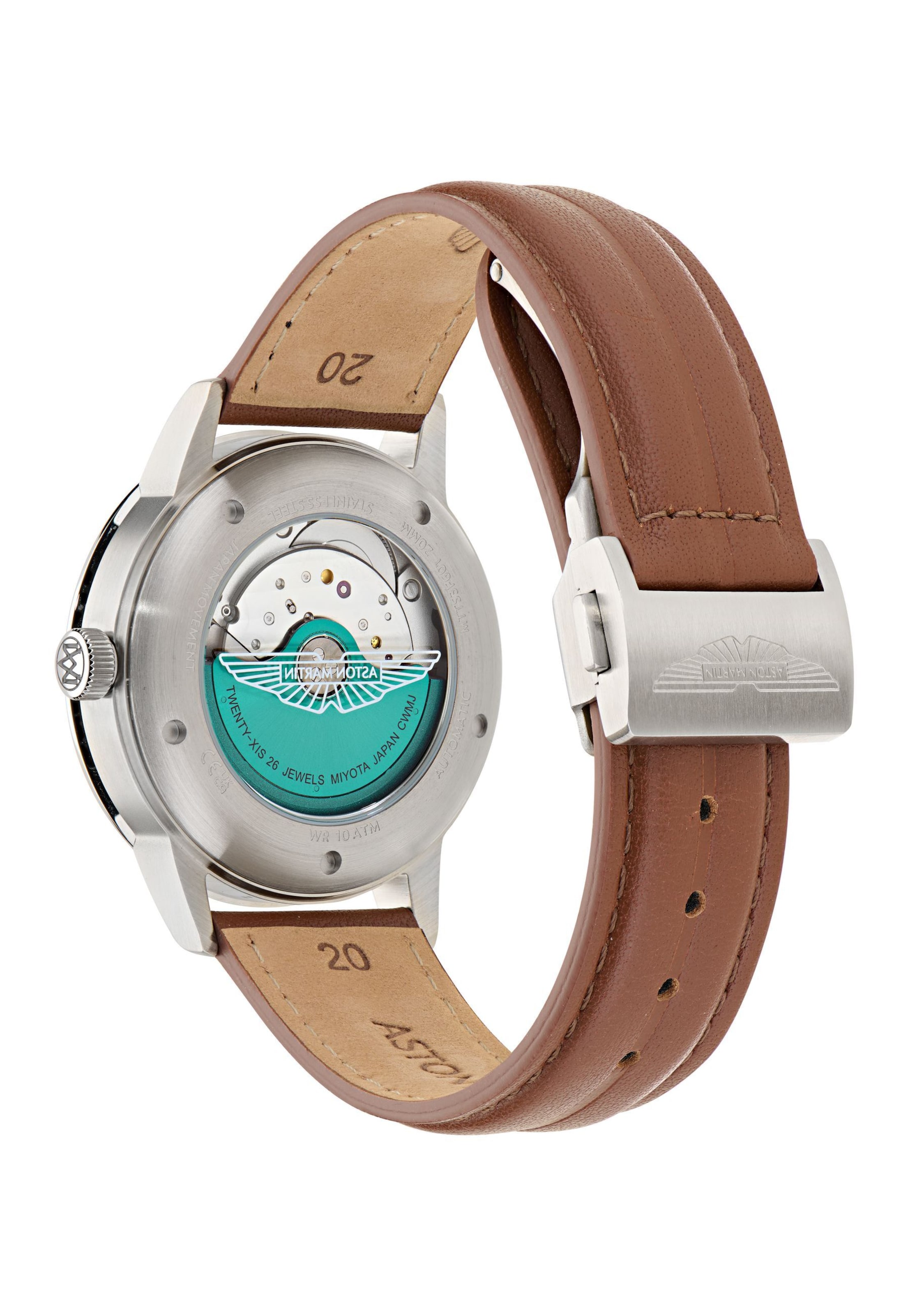 Aston Martin Analog watch ' TS3 ' in Brown