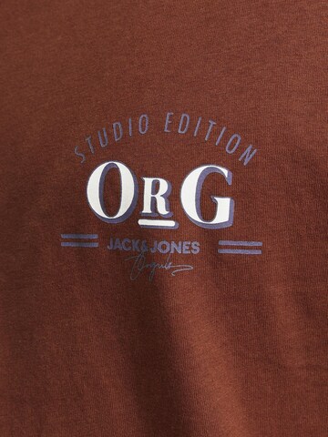 T-Shirt JACK & JONES en marron