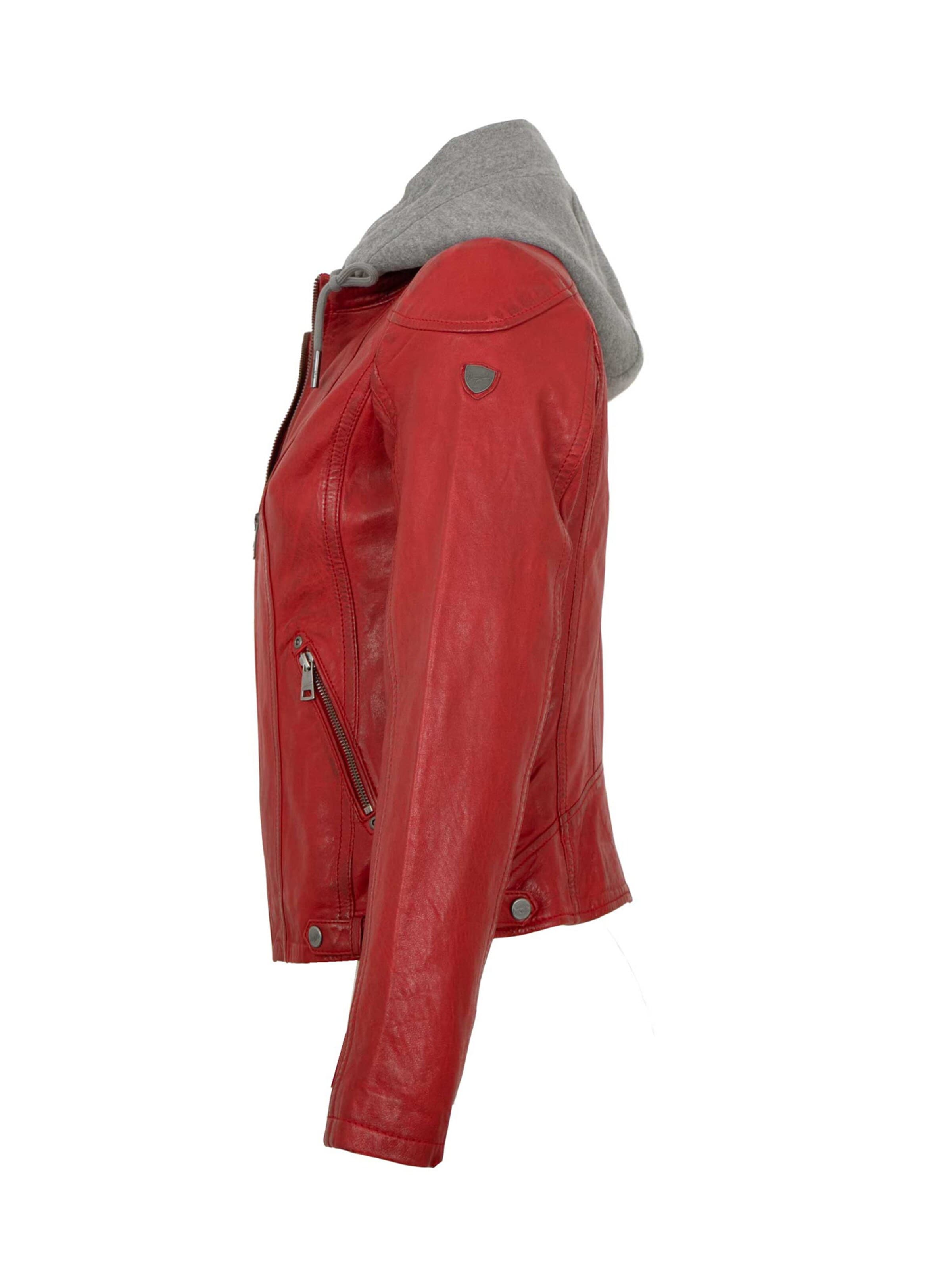 Mauritius Between-season jacket 'Ammy' in Red