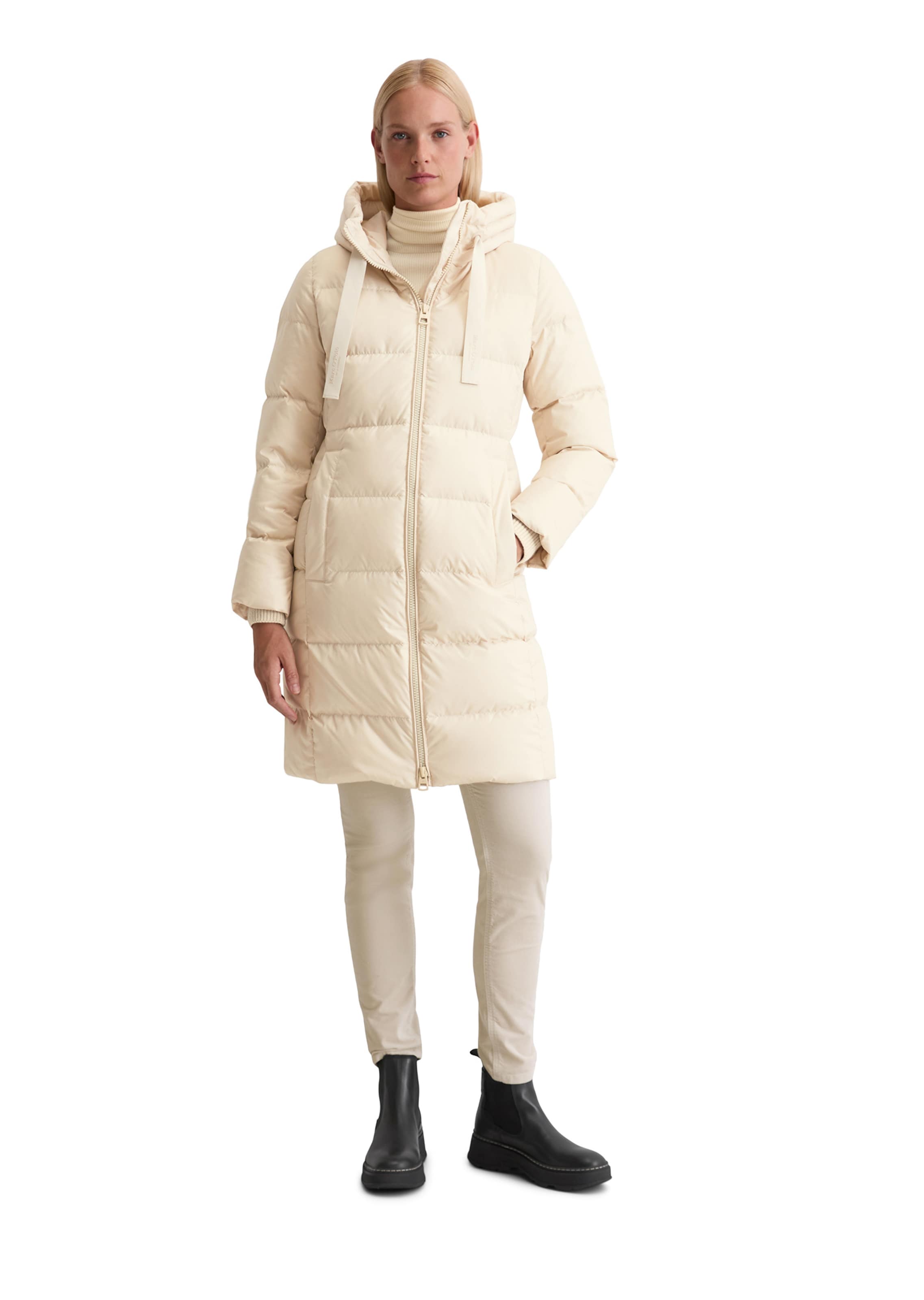 Marc O'Polo Winter Coat in Beige