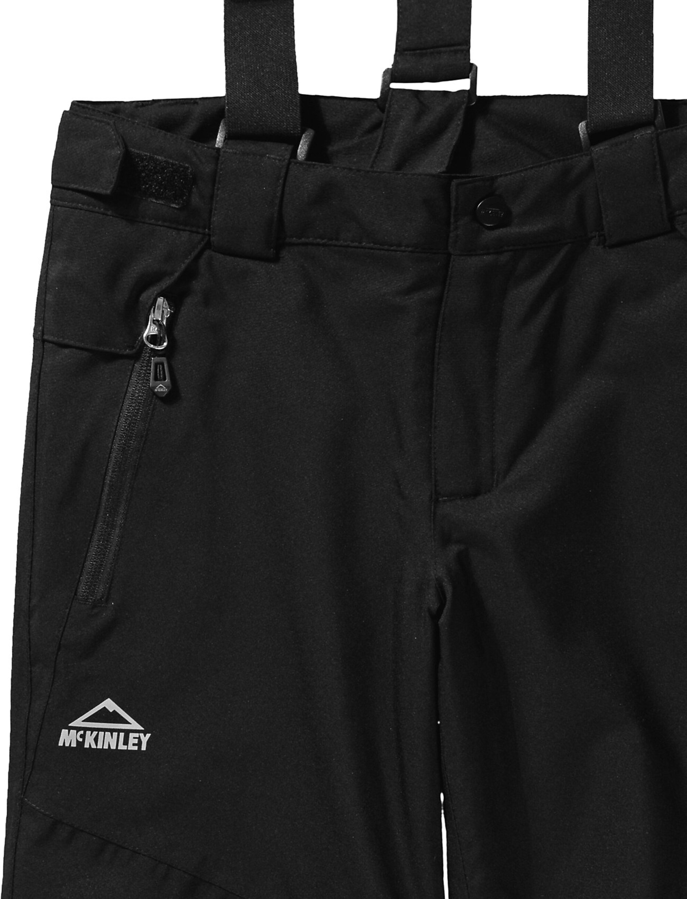 MCKINLEY Regular Outdoor Pants 'Eddie' in Black