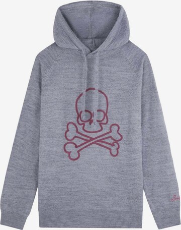 Scalpers Sweatshirt 'Skull' in Grau: predná strana