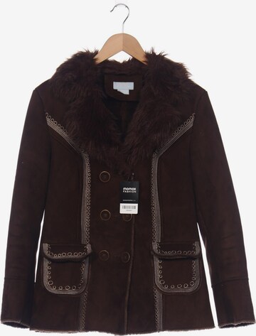Himmelblau by Lola Paltinger Jacket & Coat in S in Brown: front