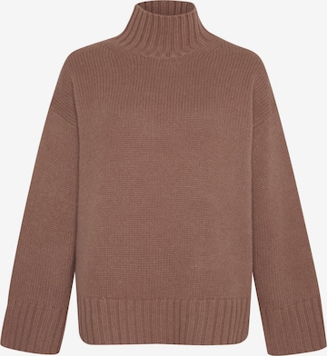 Style Republic Pullover 'Boxy' in Braun: Vorderseite