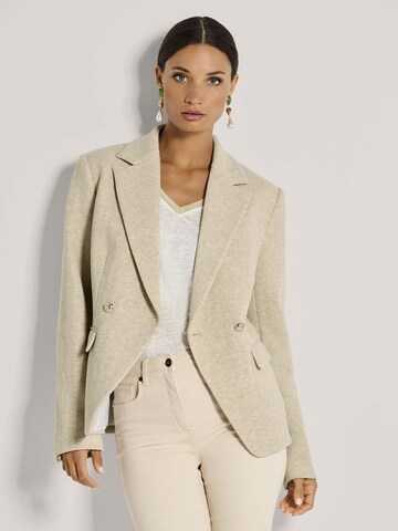 Blazer MADELEINE en beige : devant