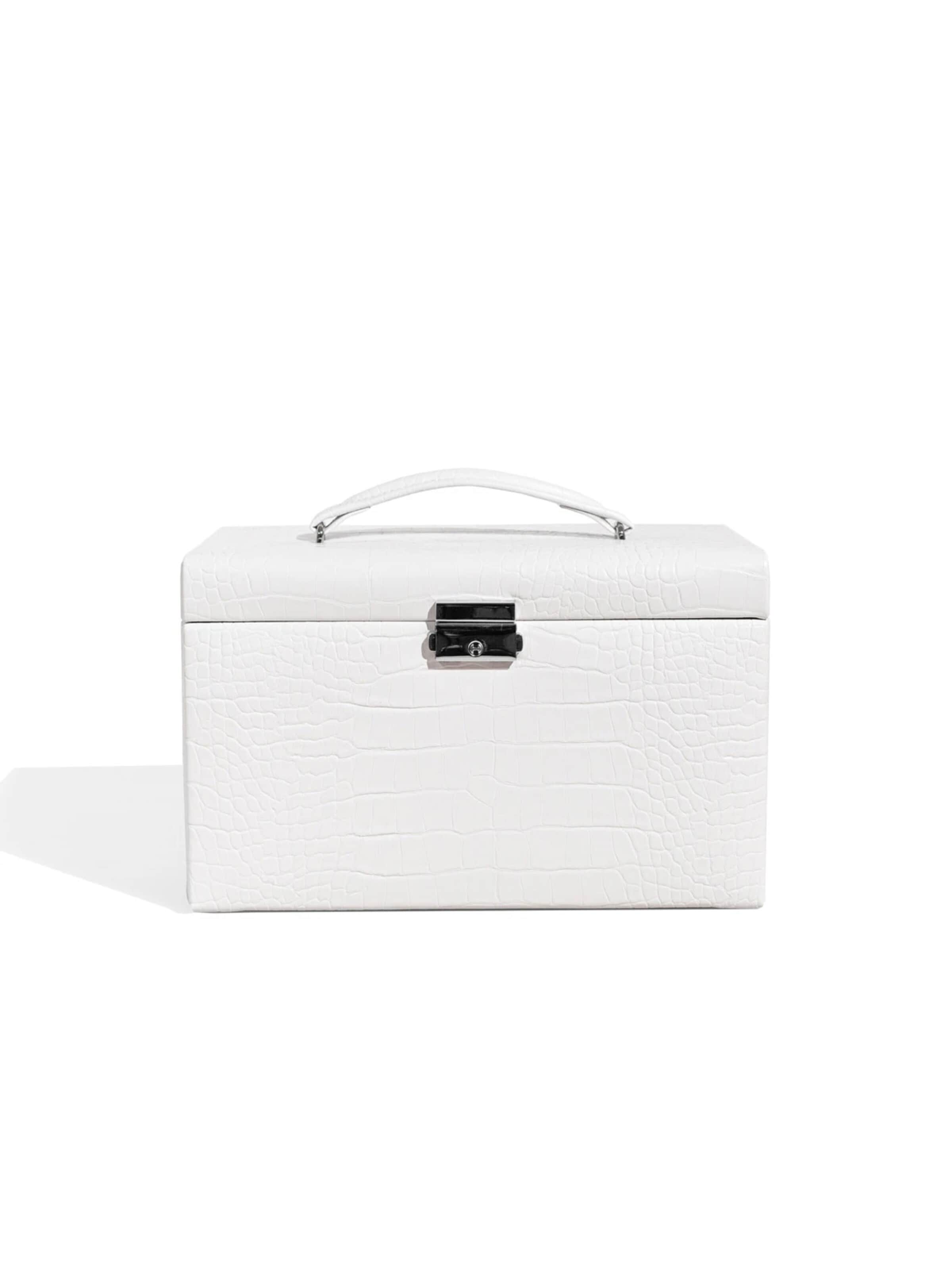 Friedrich23 Sieraden-bewaring 'CAIMAN' in Wit: voorkant