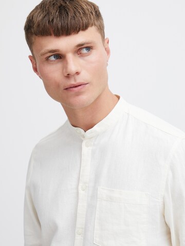 !Solid Regular fit Button Up Shirt 'SDAllan China' in White