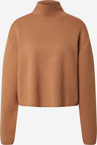 EDITED Sweater 'Alexandra' in Brown: front