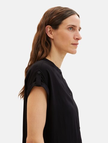 TOM TAILOR - Blusa en negro