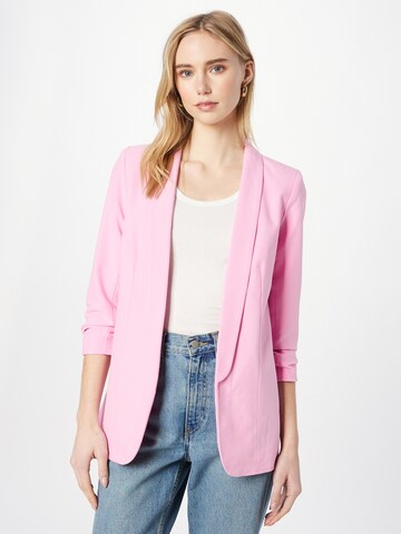 Blazer 'PCBOSELLA' di PIECES in rosa: frontale