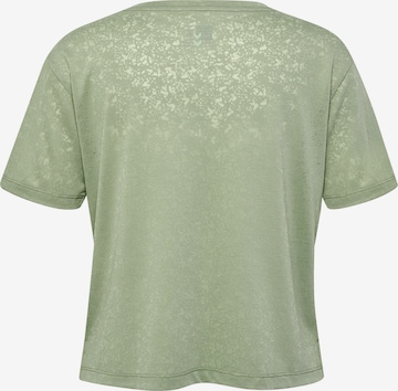 T-shirt 'TE LIGHT BURNOUT' Hummel en vert