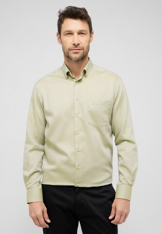 ETERNA Regular fit Business Shirt in Green: front