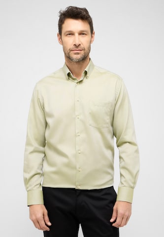 ETERNA Regular fit Button Up Shirt in Green: front