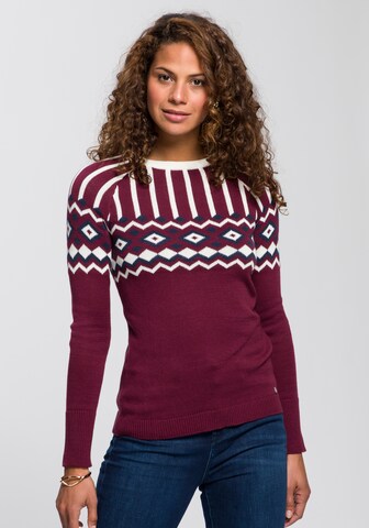 AJC Pullover in Rot: predná strana