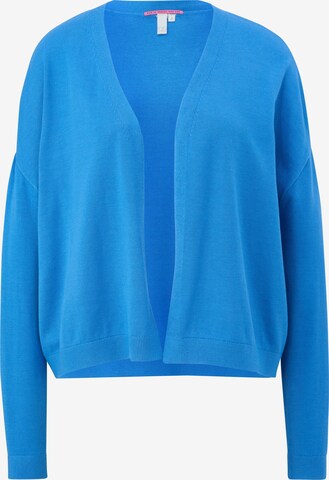 QS Knit cardigan in Blue: front