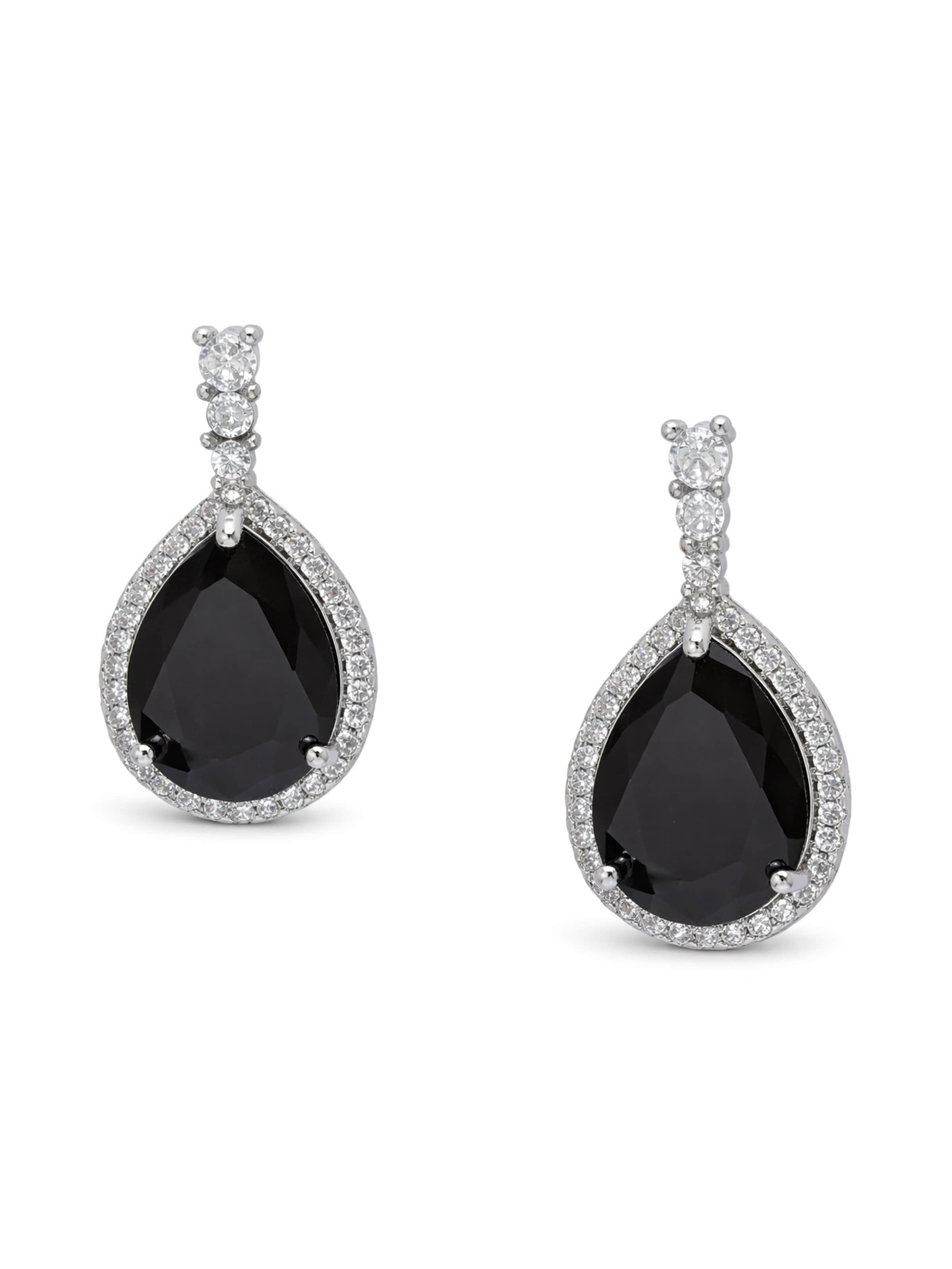 AVANT-GARDE PARIS Oorbellen in Zwart: voorkant